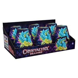 Assorted Crystalynx Dragons 23cm Figures